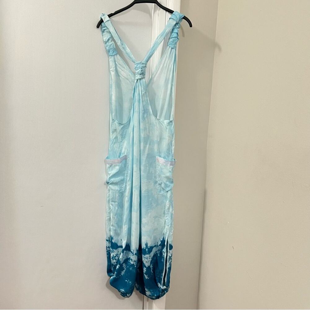Free People Blue Beach Break Jumpsuit Size Extra Small XS - Picture 10 of 15